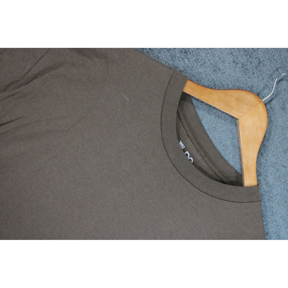 LRG Mens Graphic T-Shirt Brown Large Short Sleeve Cotton Crew Neck Logo Tee